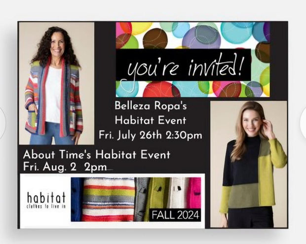 About Time Habitat Event Aug. 2nd at the PT Winery. If we are sold out online, please call the shop to get a ticket or get on our waiting list! 360-385-4795